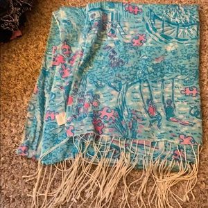 Lilly Pulitzer Rare Winston’s Wish Murfee Scarf